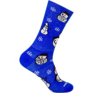 Wrightsock Eco Explore Crew - Blauw - 41-45