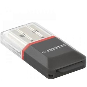 MicroSD-kaartlezer USB 2.0 - Zwart | Perfect voor MicroSD kaarten