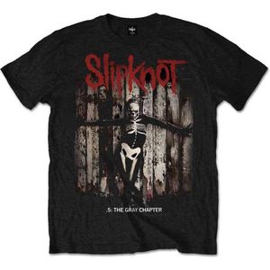 Slipknot - .5: The Gray Chapter Album Heren T-shirt - S - Zwart