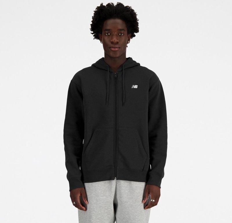 New Balance - Hoodie - Zwart - Heren