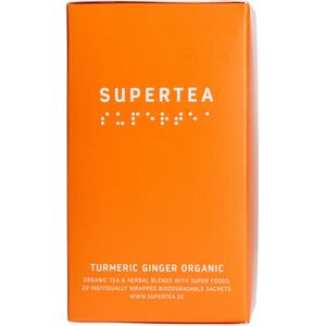 Teministeriet - SUPERTEA Turmeric Ginger Organic - 20 Tea Bags