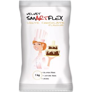 Smartflex Fondant - Rolfondant - Wit Velvet Witte Chocolade - 1kg