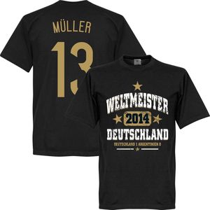 Duitsland Weltmeister MÃ¼ller T-Shirt - XXXXL