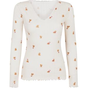 Hunkemöller Pyjama top Pointelle Wit XS