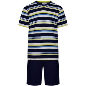 Pastunette Shortama Dusk Comfort - Katoen - Gestreept - Maat XXL