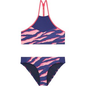 O'Neill Bikini High neck bikini - Blue Aop W/ Pink Or Purple - 140