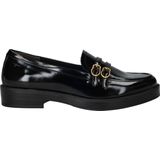 Tamaris - Slip-On Schoen - Zwart - Synthetisch - Blokhak 30 mm