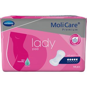Hartmann Molicare Premium Lady Pads 5 druppels - 12 pakken van 14 stuks