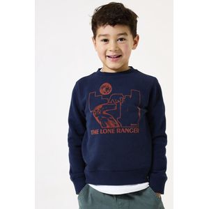 Garcia - Jongens Sweater Donkerblauw - I55660 - Maat 128/134