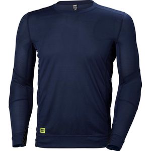 Helly Hansen Lifa Crewneck 75105 - Mannen - Marine Blauw - L