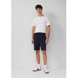 Detroit - Bermuda - Blauw - Jersey - Elastische Tailleband