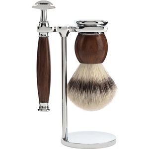 MÜHLE -Scheerset 3-delig Sophist - Ironwood Saf.Razor