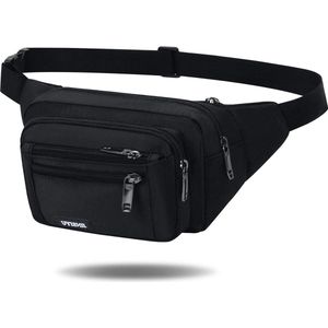 Heuptas voor heren en dames - wandelrugzakken sporttassen voor fietsen - veiligheidsstad voor reizen - taille pack fanny pack voor dagelijks leven - wandelen - outdoor sport
