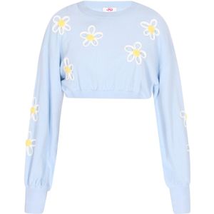 myMo - Back to School - Cropped Trui - Met Bloemenborduursel