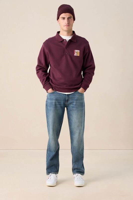 Sissy-Boy - Jeans - Blauw - Mid-rise Loose Fit - 5-pocket model