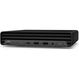 HP - Prodesk Mini 400 G9 - PC - Zwart - Intel Core i5-12500T - 16 GB DDR4 - 256 GB SSD - Windows 11 Pro