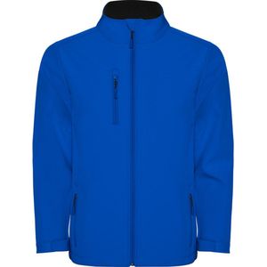 Premium Soft shell jas Kobalt Blauw Nebraska Unisex merk Roly maat M