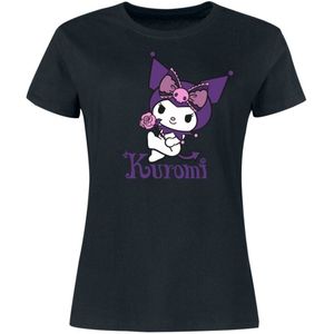 Hello Kitty Hello Kitty and Friends - Kuromi Dames T-shirt - zwart - XL