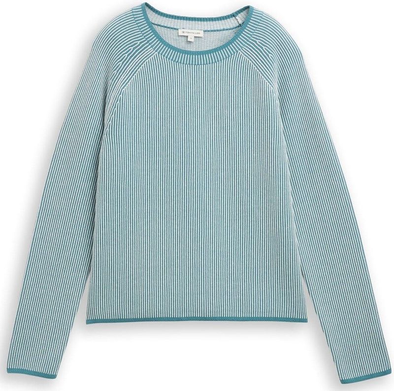 Tom Tailor Gebreide trui met ronde hals