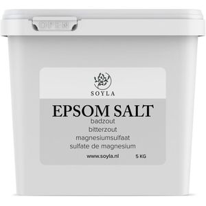 Epsom Zout - 5 KG - Badzout - Epsom Salt - Magnesiumsulfaat