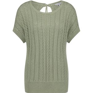 Red Button - Ajour T-shirt - Wit - Lurex Draad