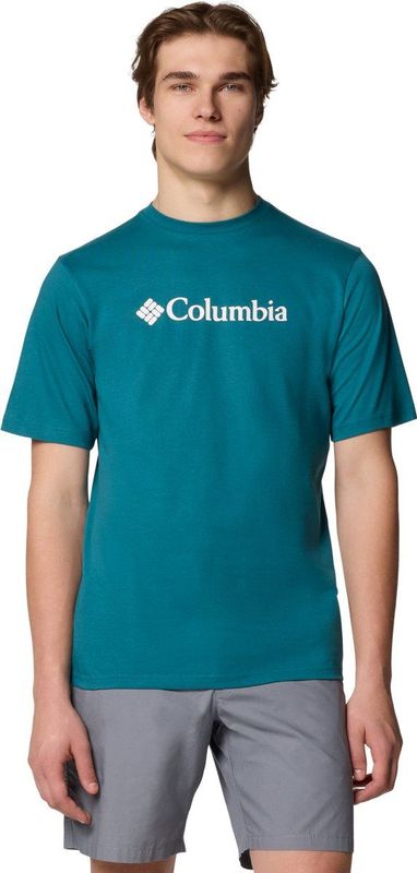 Columbia - CSC Basic Logo - Top met Korte Mouwen - Groen