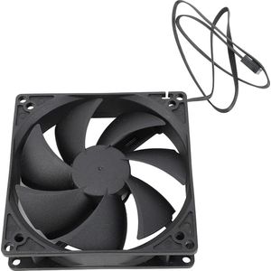 1800 RPM Hoge Snelheid Laag Geluidsniveau 100 Mm PWM-behuizingsventilator - Krachtige Koelventilator voor Pc met 4PIN .