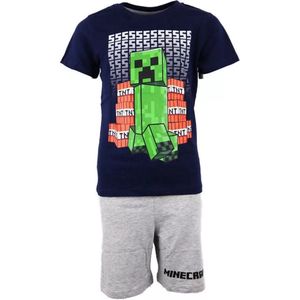 Minecraft - shortama Minecraft - jongens- maat 110/116