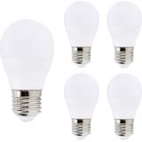 Bemko Premium LED Lamp E27 - vervangt 50W (7.5W) - 740lm - 4000K Neutraal Wit - 230V - 5 stuks