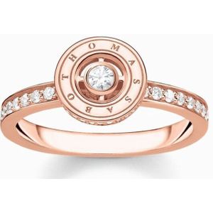 Thomas Sabo - TR2255-416-14-54 - Ring - Dames - 925er Zilver roségoud verguld - ringmaat 54