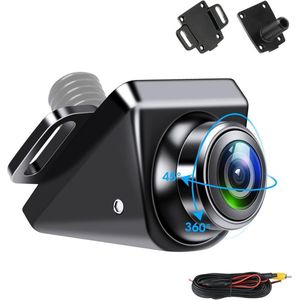 White-Label® Achteruitrijcamera - Dashcam - Parkeersensoren Parkeerhulp - Zwart