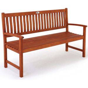 Casaria Tuinbank Maxima - 3-zits 152 cm FSC®-Gecertificeerd – Bruin