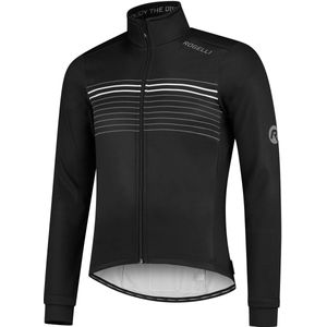 Rogelli Kalon Fietsjack Winter - Heren - Zwart, Wit - Maat 2XL