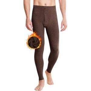 Lange thermische onderbroek voor heren - Fleece, warm en comfortabel