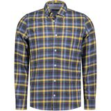 NZA - Blauw - Katoenen Overhemd - Lange Mouwen - Regular Fit