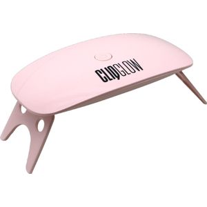 CLIQGLOW Mini LED Lamp - Nagel Lamp - Nageldroger - Nagelstickers - Tools - Gel Nagellak Droger - Nagel lamp voor Nagelstickers - Ready to go - Roze