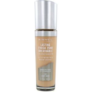 Rimmel Lasting Finish Breathable Foundation - 102 Light Nude