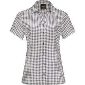 Jack Wolfskin Kepler Shirt Women - Outdoorblouse - Dames - Night Blue Checks - Maat M