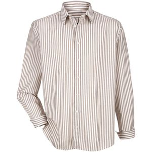BABISTA - MILANVELLO - Overhemd - Beige - Gestreept, Katoen