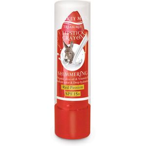 Pharmaid Donkey Milk Lip Balm – Shimmering Red Passion | Diepe Hydratatie, Sensuele Rode Glans & SPF 15+ Bescherming