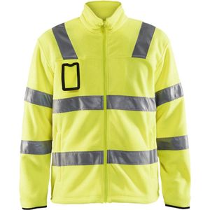 Blåkläder 4833-2560 Fleecejas High Vis Geel maat XS