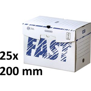 25 x Archiefdoos Fast - 200mm - A4