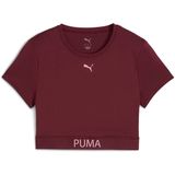 Puma Strong T-shirt Met Korte Mouwen Rood S Vrouw