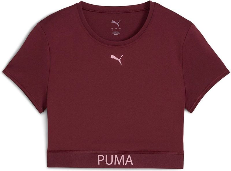 Puma Strong T-shirt Met Korte Mouwen Rood S Vrouw