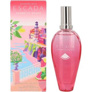 Escada Sorbetto Rosso Eau De Toilette 100ml edt Spray Limited Edition