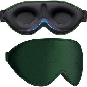 Verduisterend Slaapmasker voor Mannen en Vrouwen - Geen Oogdruk - 3D Ergonomisch Ontwerp - Comfortabel Oogmasker om te Slapen