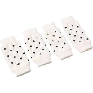 Dog Elbow Bescherming - 4-Piece Hond Bandage - Comfortabel - Zeer Rekbaar - Vuilafstotend - Dierenbescherming - Warme Kniebeschermers voor Hondenbenen - Wonden - M - Zacht