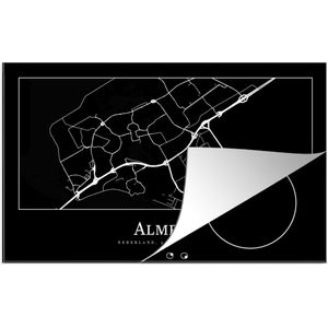 Inductie beschermer - Inductie Mat - Kookplaat beschermer - Plattegrond - Kaart - Almere - Stadskaart - Inductie beschermer - Inductie Mat - Kookplaat Beschermer - 91.6x52.7 cm - Afdekplaat inductie - Inductiebeschermer
