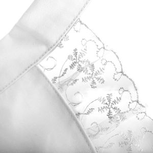 Halve Schorten Kant Taille Schort - Wit - Met Hoofdband - Kerst Maid Kostuum - Dress Up Cosplay