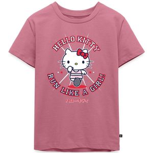 Hello Kitty Run Like A Girl Premium T Shirt Kinderen